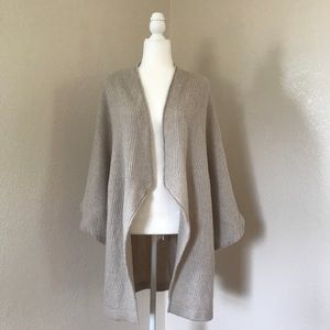 Lane Bryant Plus Batwing Sleeve Poncho Sweater